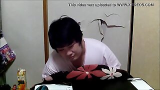 Japanese gay posing